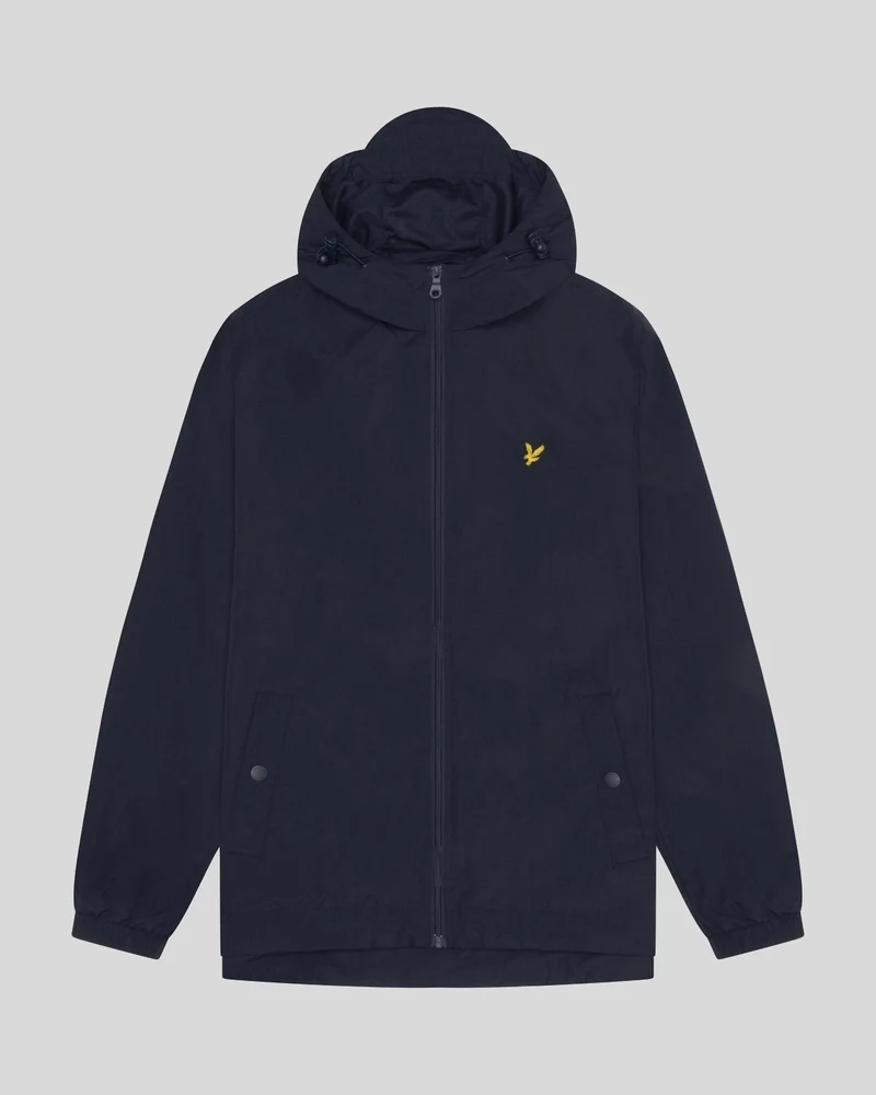 Lyle & Scott Vattentålig huvjacka för män | Mörkblå