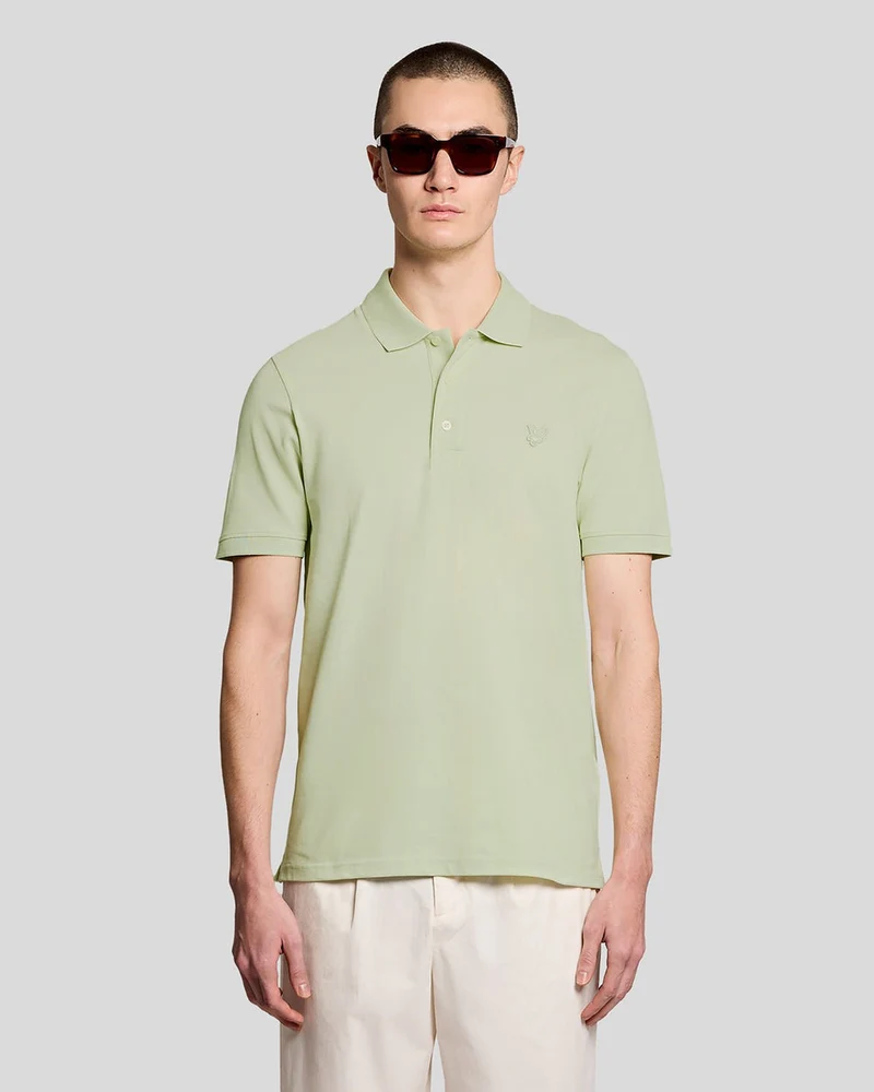 Lyle & Scott Herrpolo i superfin bomull | Tender Greens