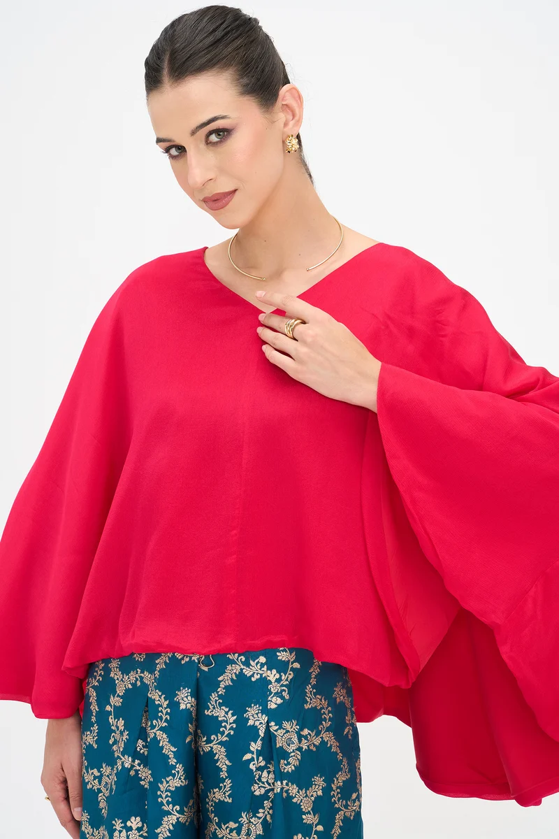 Nrityini|100% Viscose Poncho Top