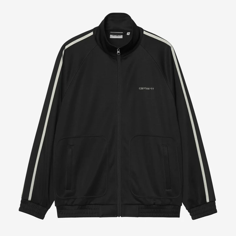 Carhartt WIP Herr Bolar Sweatjacka | Svart / Vaxad