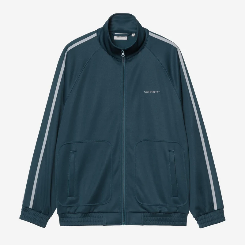 Carhartt WIP Herr Bolar Sweatjacka | Blue River / Mirror
