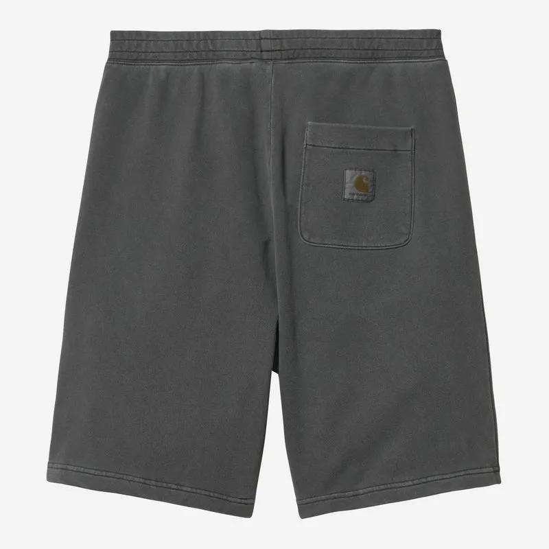 Carhartt WIP Nelson Sweat Shorts Herr | Svarta, Garment Ingefärjade