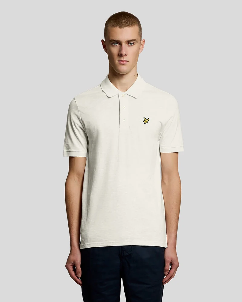 Lyle & Scott Herrpolo i fin bomull | Glass