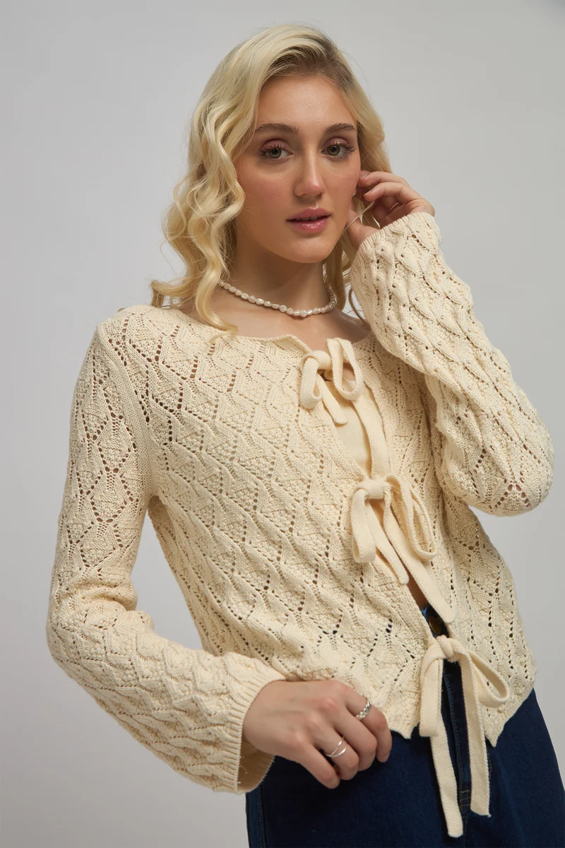 Frankie|100% Cotton Cropped Front Tie Up Top