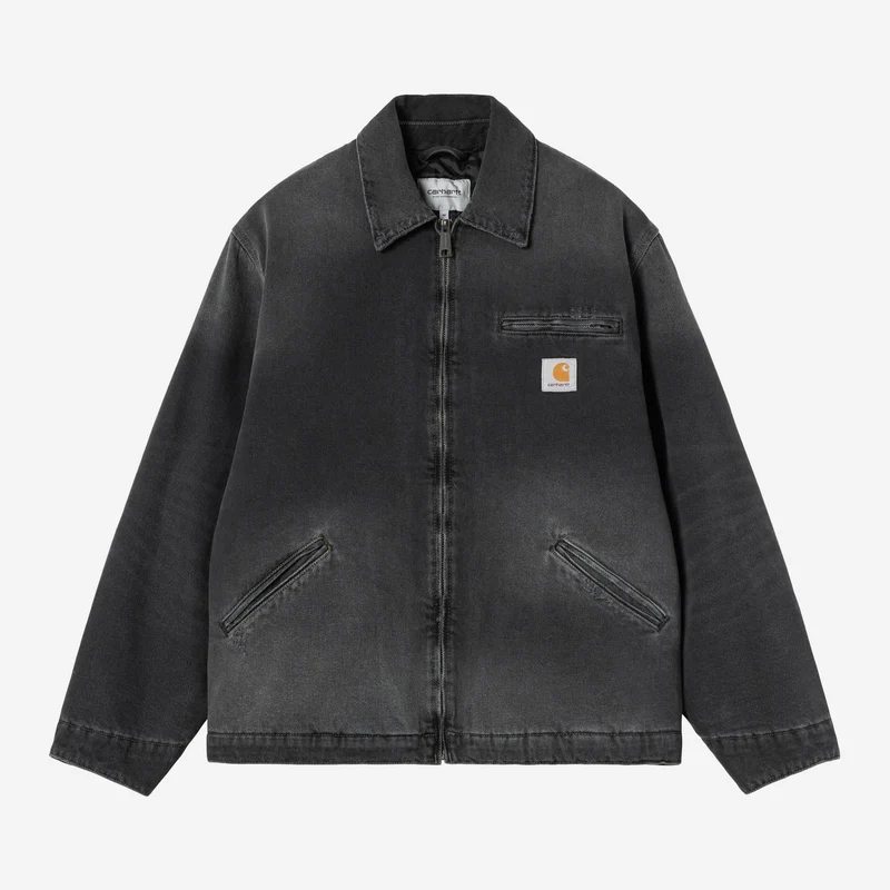 Carhartt WIP Herr OG Detroit Grind Wash Jacka | Svart