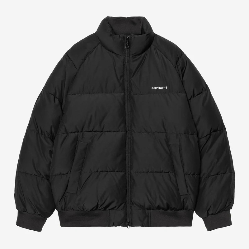 Carhartt WIP Herr Nebraska Jacka | Svart / Vit