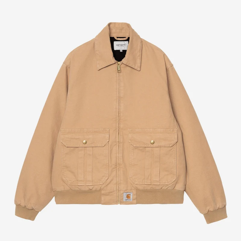 Carhartt WIP Herr Stanton Jacka | Dusty Hamilton Brown