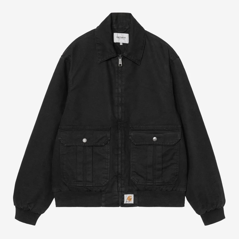Carhartt WIP Stanton-jacka för män | Svart