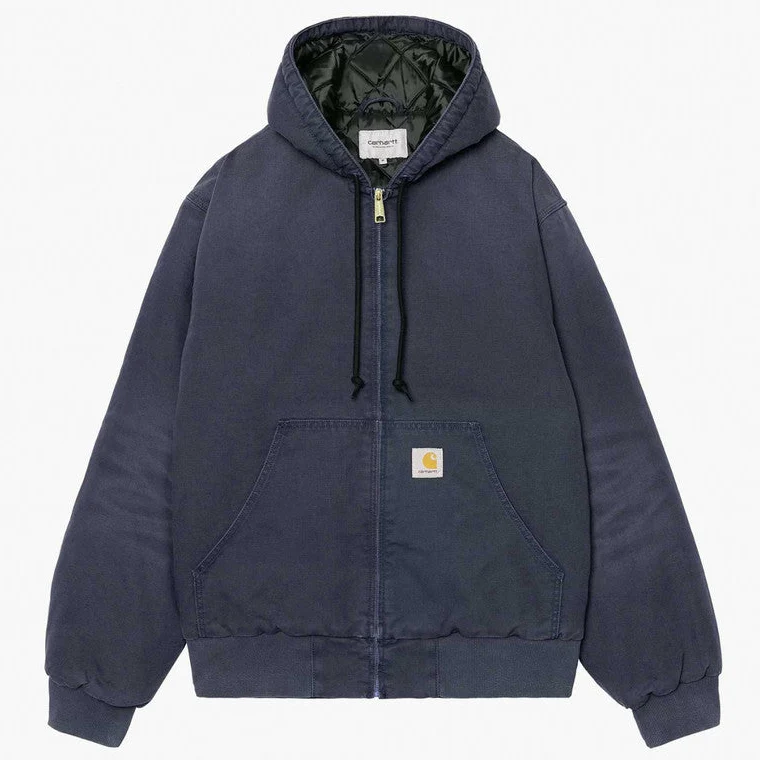 Carhartt WIP Herr OG Active Sten Canvasjacka | Mörk Marinblå