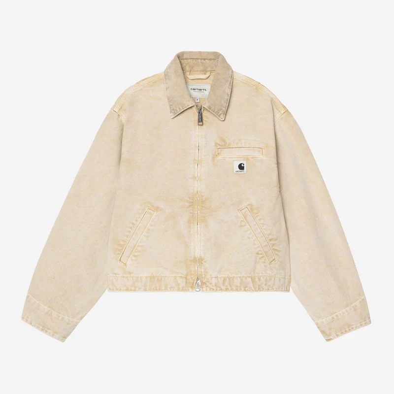 Carhartt WIP Dam Emery Jacka | Dusty Hamilton Brun Chalk Wash