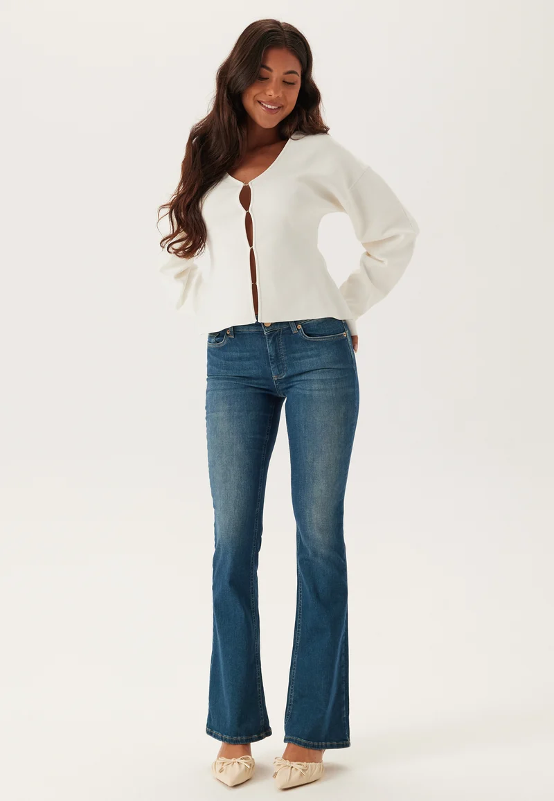 Onlblush Mid Flared Dnm Rea260
