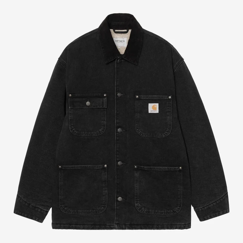 Carhartt WIP Herr OG Chore Maitland Jeansjacka | Svart / Svart