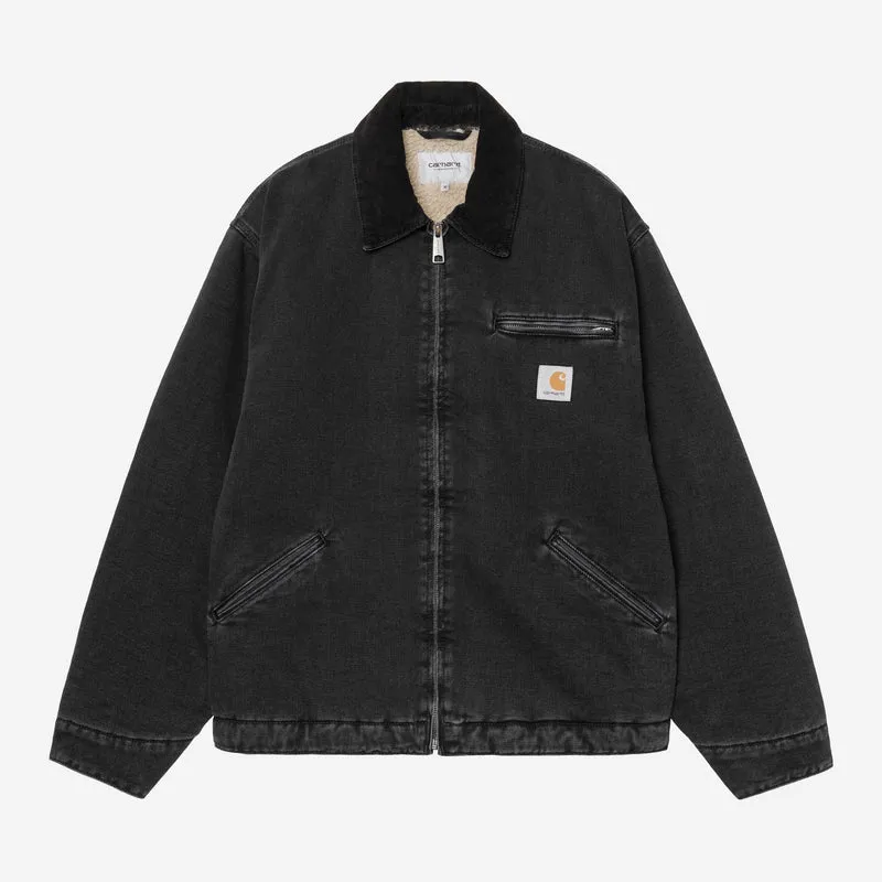 Carhartt WIP Herr OG Detroit Maitland Jeansjacka | Svart / Svart