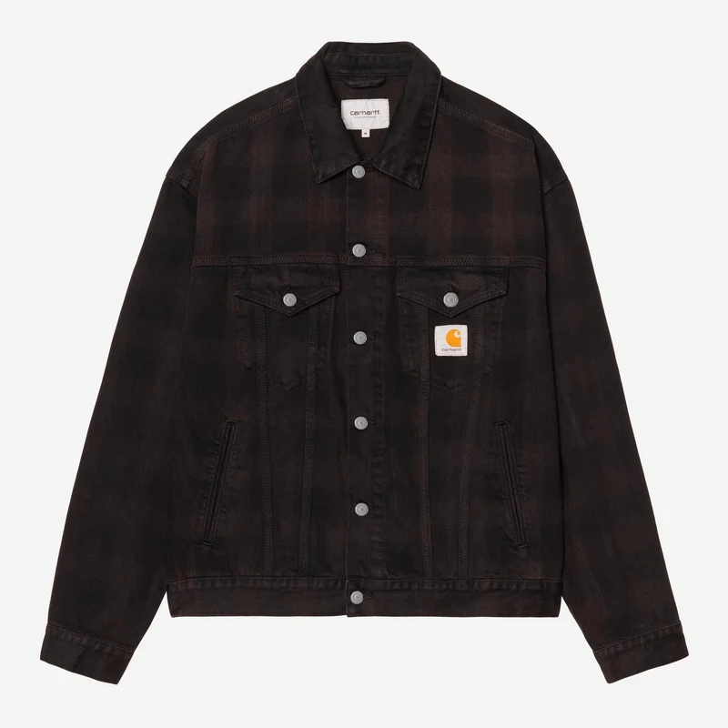 Carhartt WIP Herr Everson Truckerjacka | Svart
