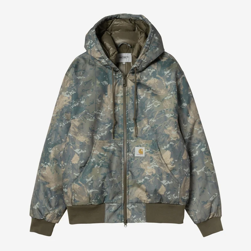 Carhartt WIP Herr OG Active Kalljacka | Kamouflagegrön