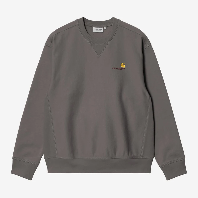 Carhartt WIP Herr American Script Träningstopp | Porphyry