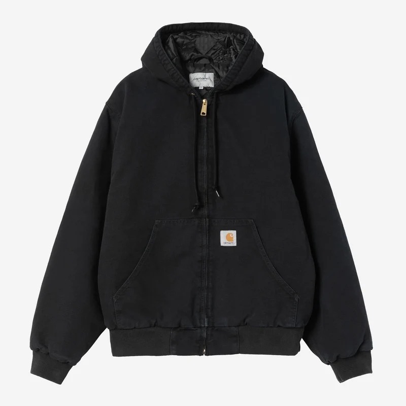Carhartt WIP Herr OG Active Sten Canvasjacka | Svart