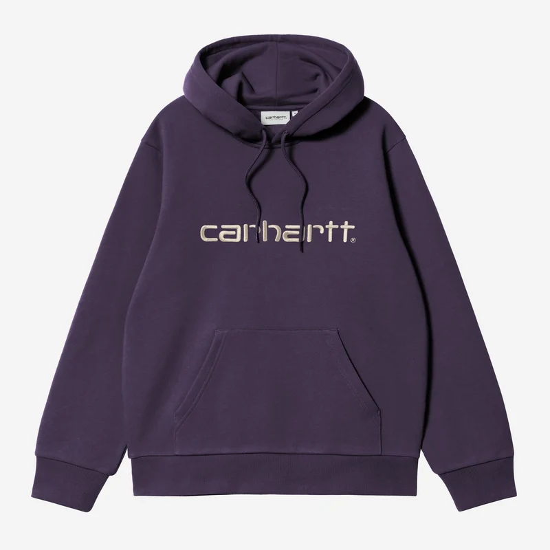 Carhartt WIP Herr Carhartt Hoodie | Lokers / Salt