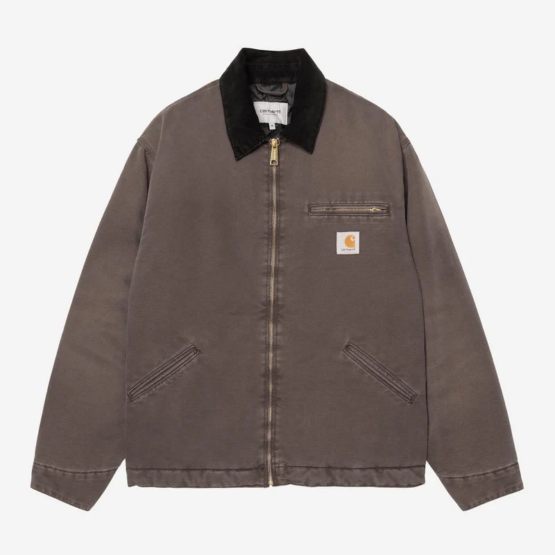 Carhartt WIP Herr OG Detroit Jacka | Tobak / Svart stencanvas
