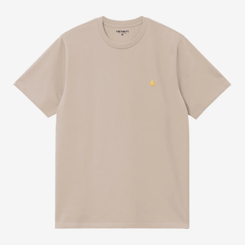 Carhartt WIP Chase kortärmad t-shirt för män | Fleur De Sel