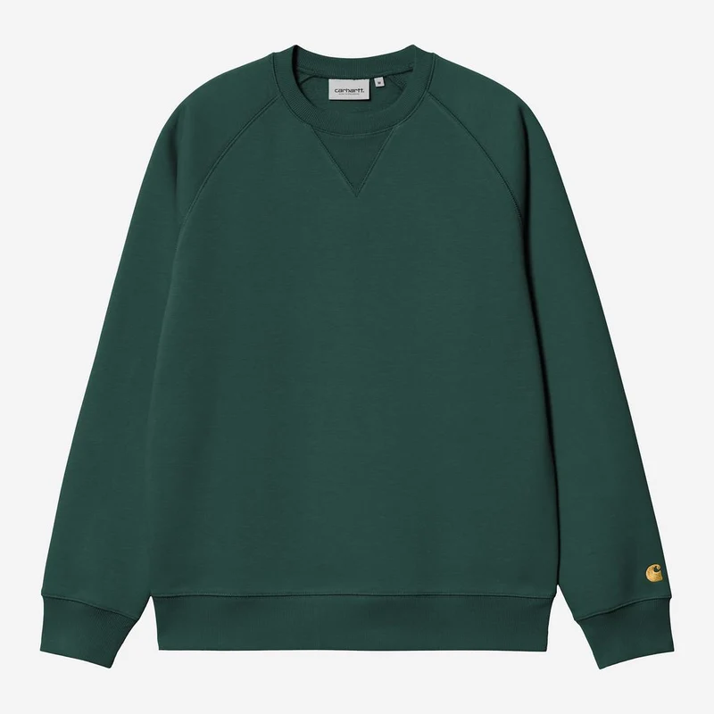 Carhartt WIP Herr Chase Sweatshirt | Mörk gran