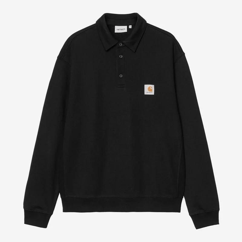 Carhartt WIP Herr pikétröja | Svart