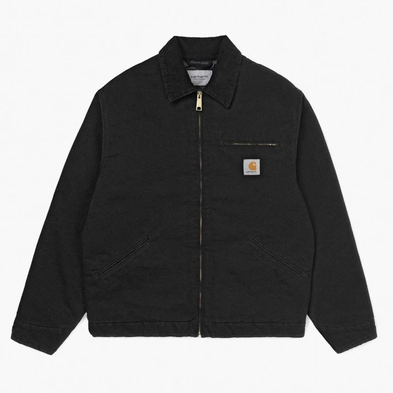 Carhartt WIP Herr OG Detroit Jacka | Svart stencanvas