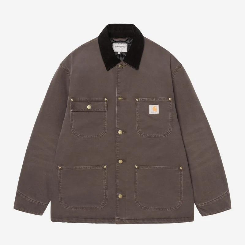 Carhartt WIP Herr OG Chore Coat Jacka | Tobak / Svart Sten Canvas
