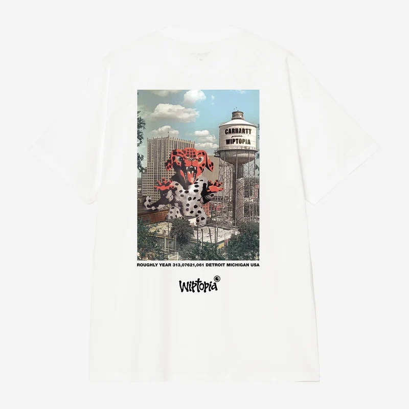 Carhartt WIP Herr Wiptopia T-shirt | Vit
