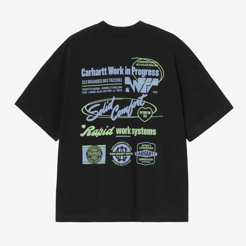 Carhartt WIP Herr Networks T-shirt | Svart