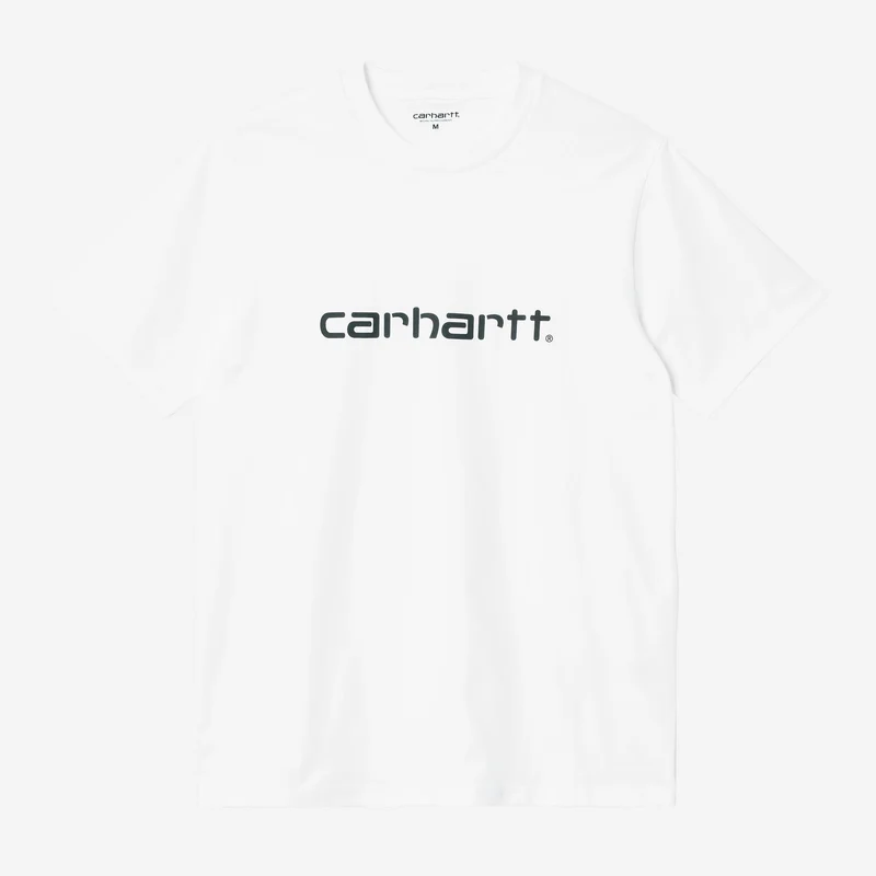 Carhartt WIP Herr Script T-shirt | Vit / Svart