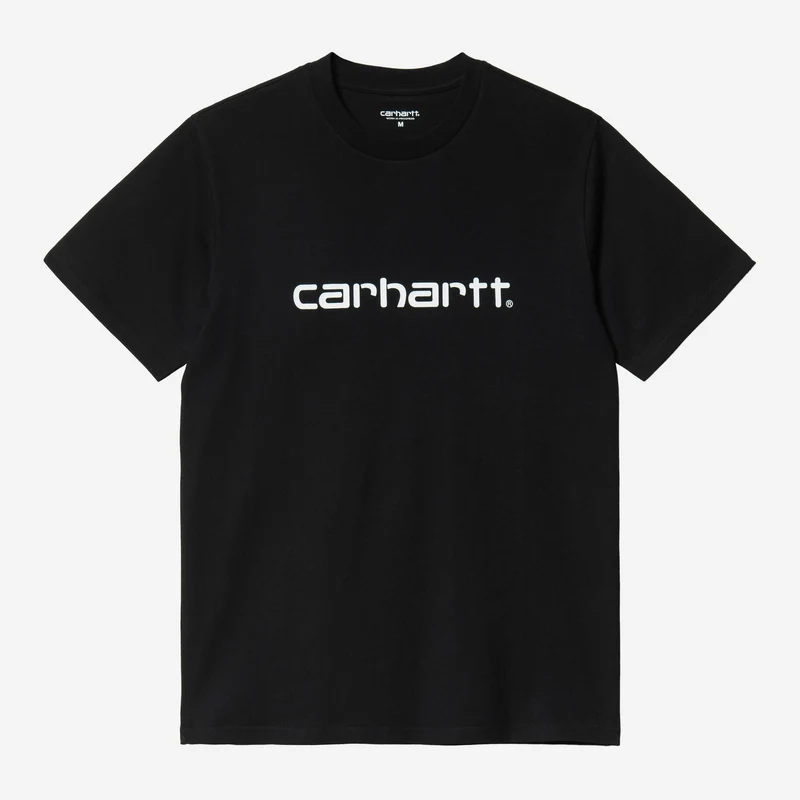 Carhartt WIP Herr Script T-shirt | Svart / Vit