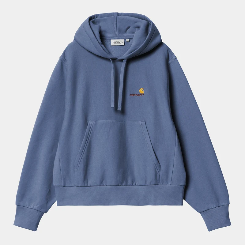 Carhartt WIP Kvinnor American Script Mjukisjacka | Blå Iris