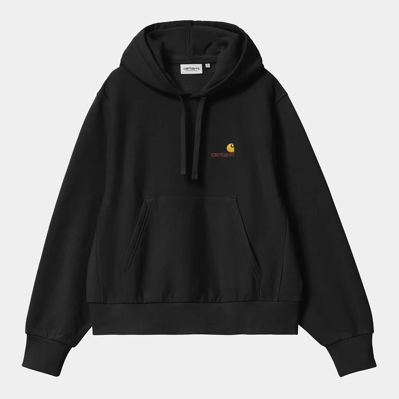 Carhartt WIP Kvinnor American Script Mjukisbyxa | Svart