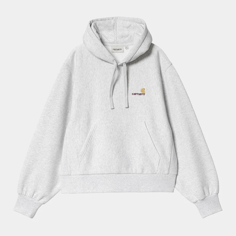 Carhartt WIP Kvinnor American Script Träningströja | Ash Heather