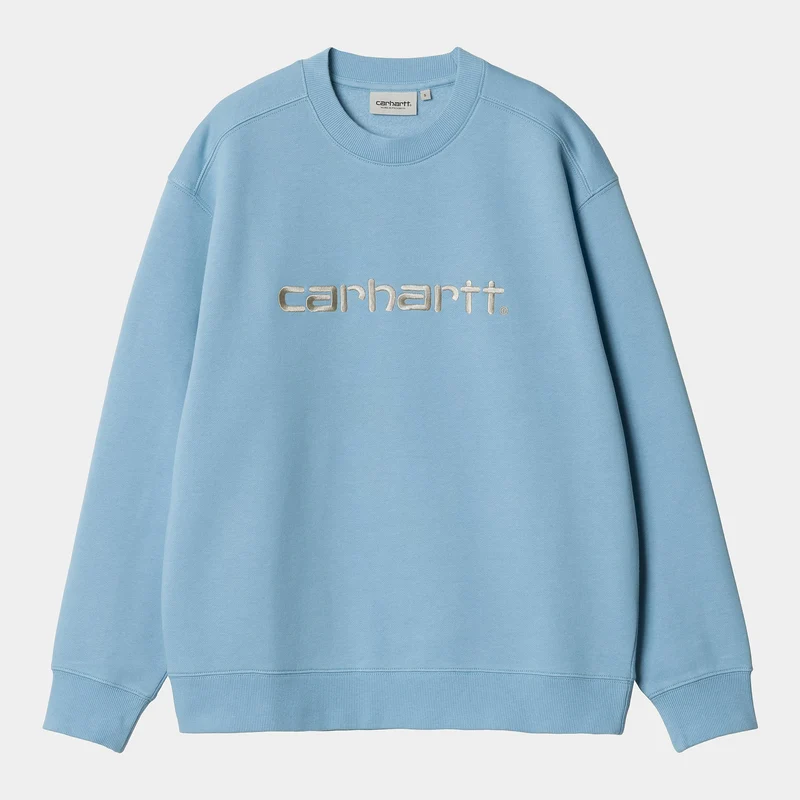 Carhartt WIP Kvinnor Carhartt Träningströja | Bluebird / Fleur De Sel