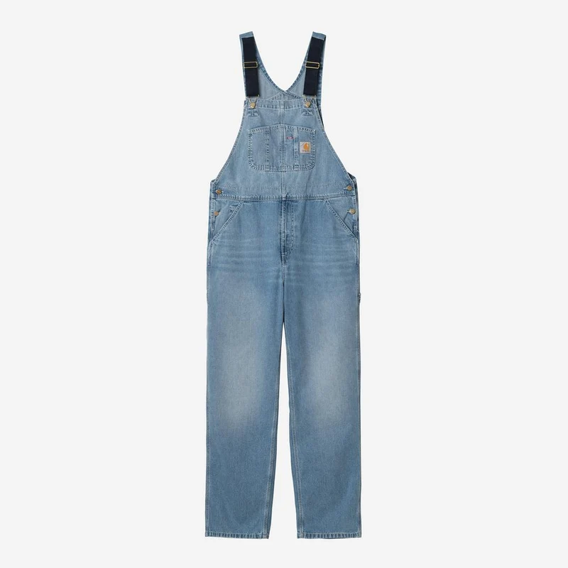 Carhartt WIP Norco Denim Bib Overall Herr | Blå Ljus True Washed