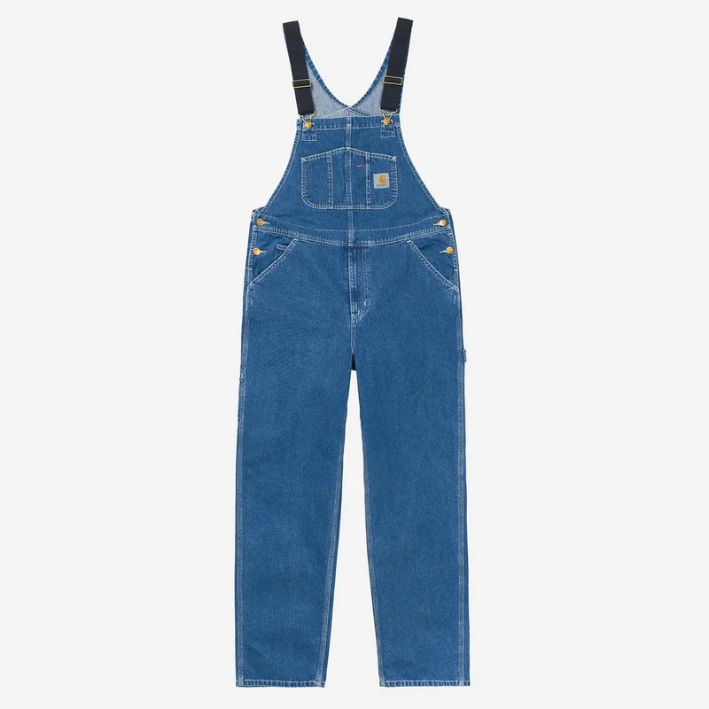 Carhartt WIP Norco Denim Bib Overall Herr | Blå Stentvättad