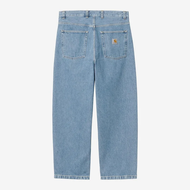 Carhartt WIP Herr Brandon Smith Jeansbyxor | Blå stenblekta