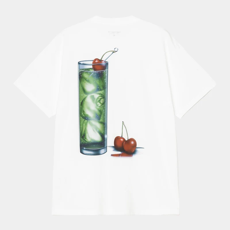Carhartt WIP Herr Jake Garcia T-shirt | Vit