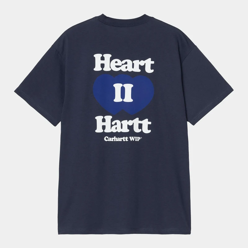 Carhartt WIP Herr Heart II Hartt T-shirt | Blå