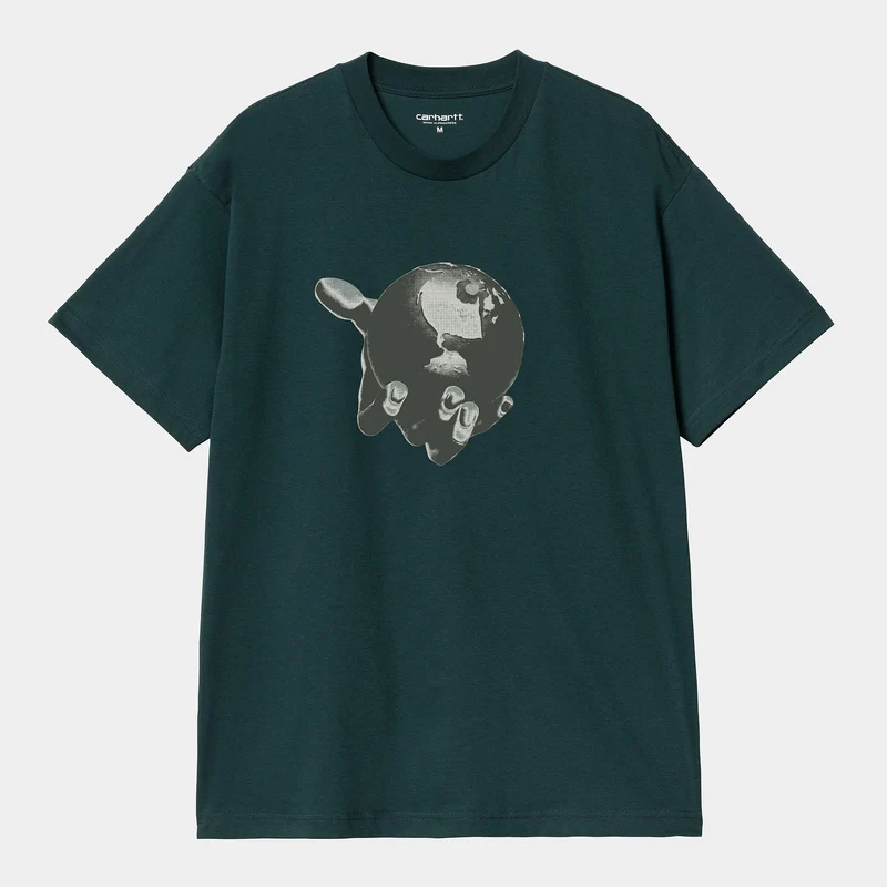 Carhartt WIP Herr Frälsare T-shirt | Deep Lagoon