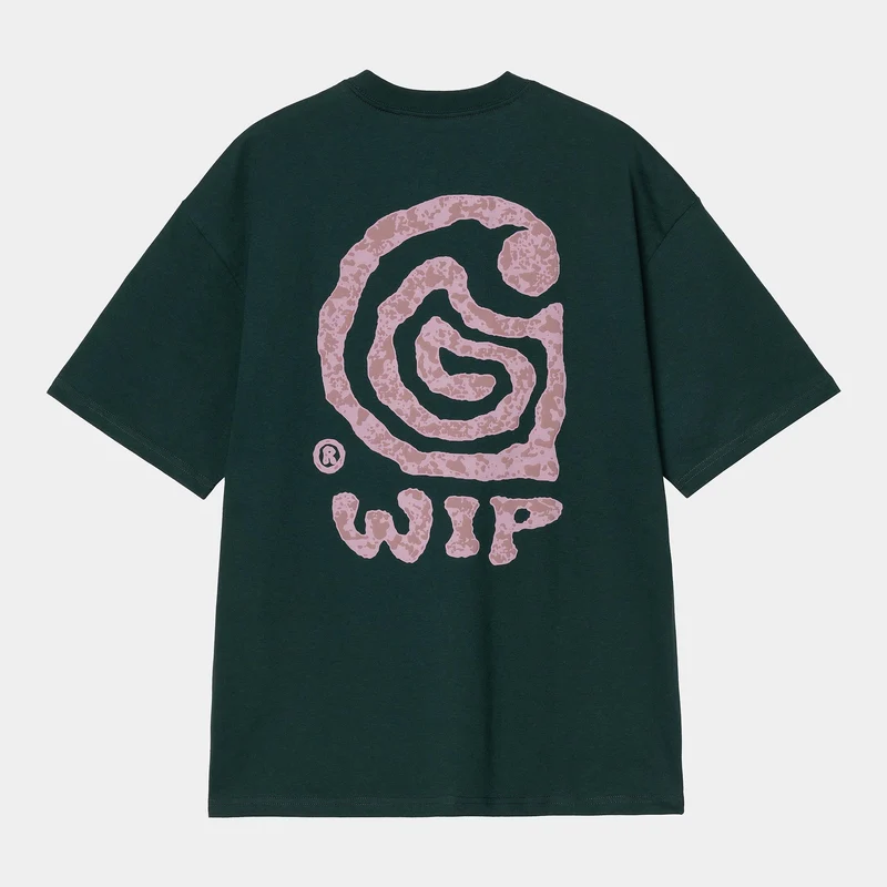 Carhartt WIP Herr Helix T-shirt | Deep Lagoon