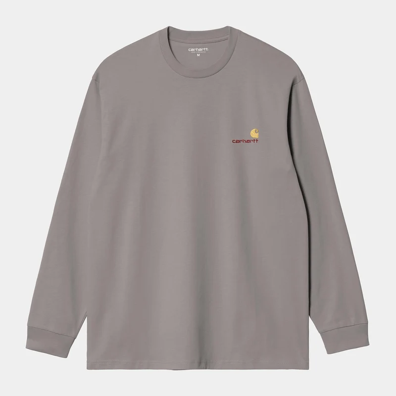 Carhartt WIP Herr American Script Långärmad T-shirt | Yosemite