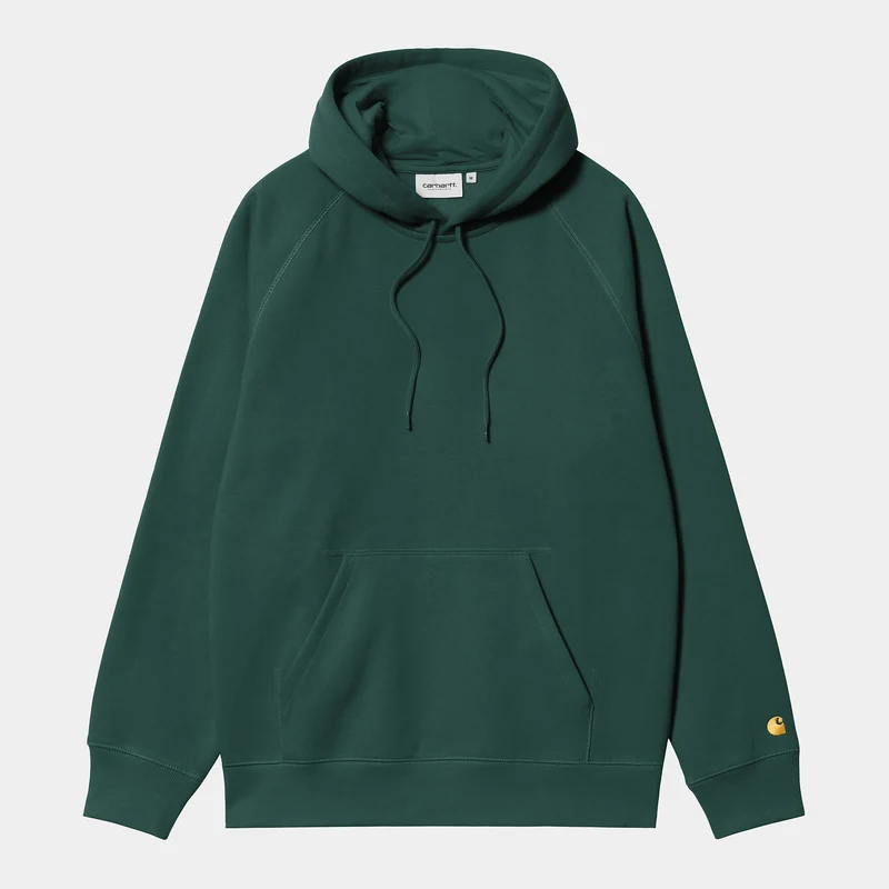 Carhartt WIP Herr Chase Hoodie | Mörk Gran