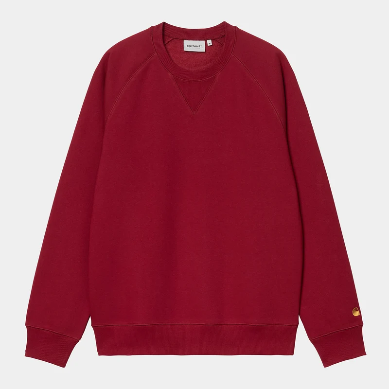 Carhartt WIP Herr Chase Sweatshirt | Scharlakansröd