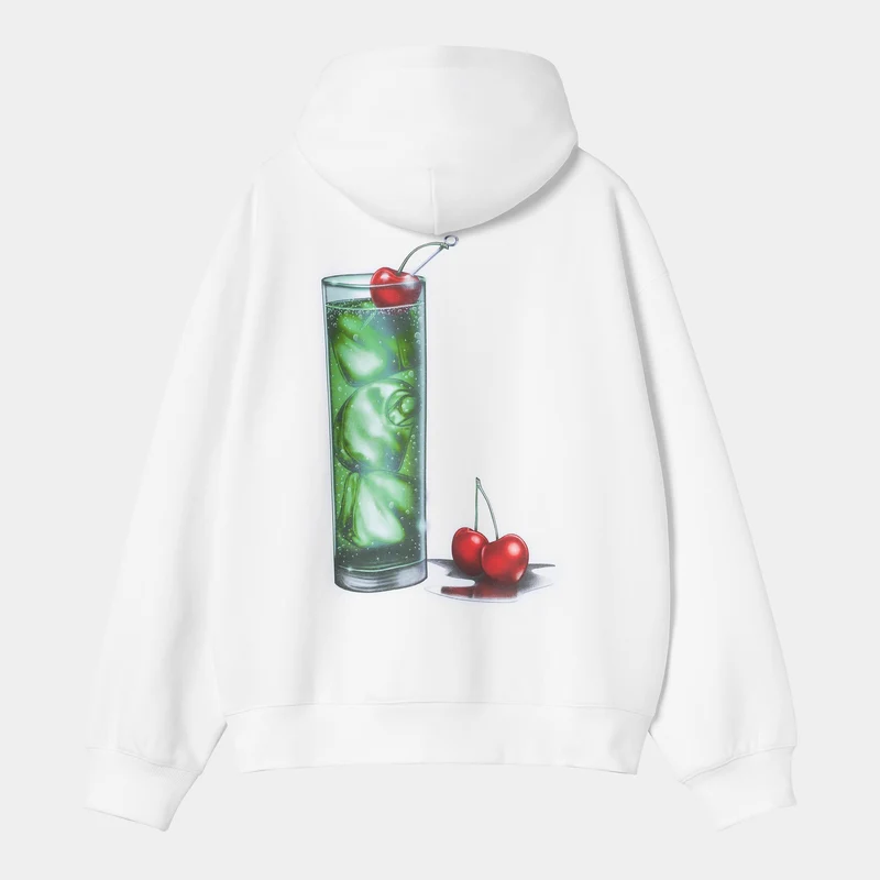 Carhartt WIP Jake Garcia Hoodie Herr | Vit