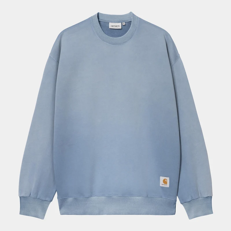 Carhartt WIP Hudson Chalk Wash-mjukisbyxa för män | Sorrent