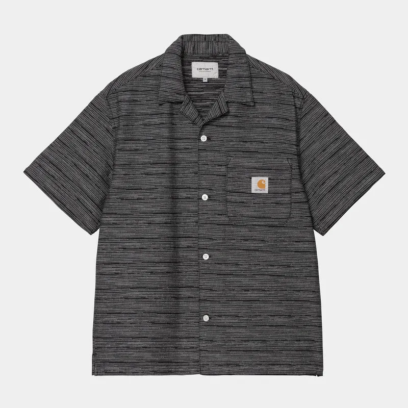 Carhartt WIP Randig Gellar-skjorta för män | Svart