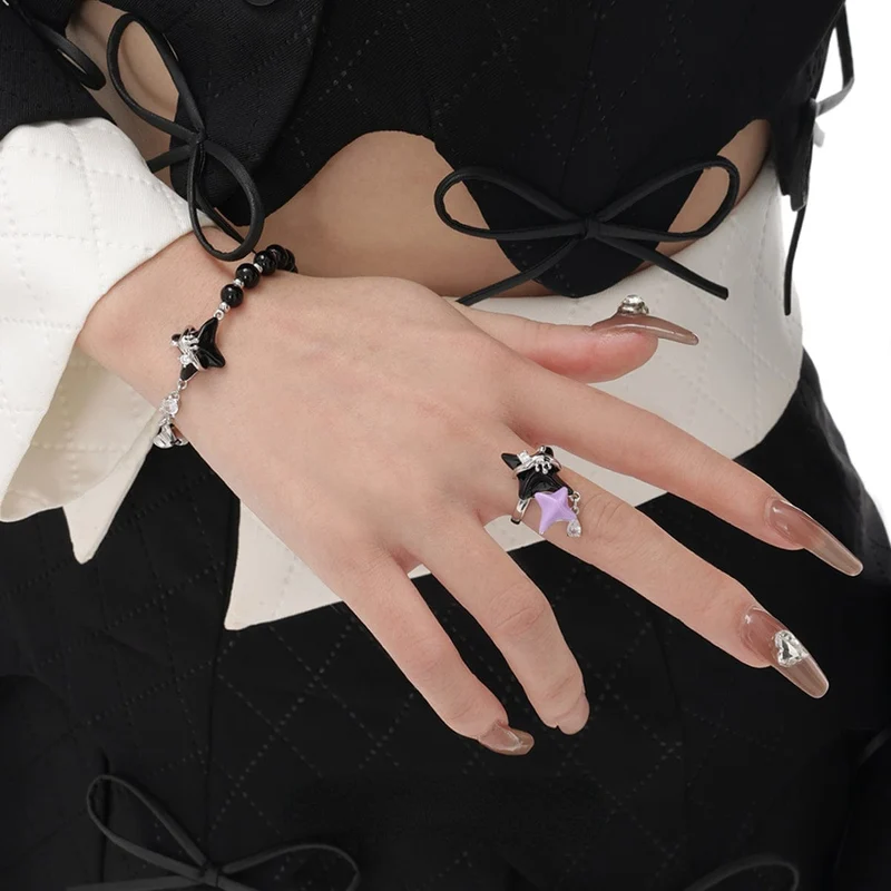 Punk Star Elastiskt armband för kvinnor